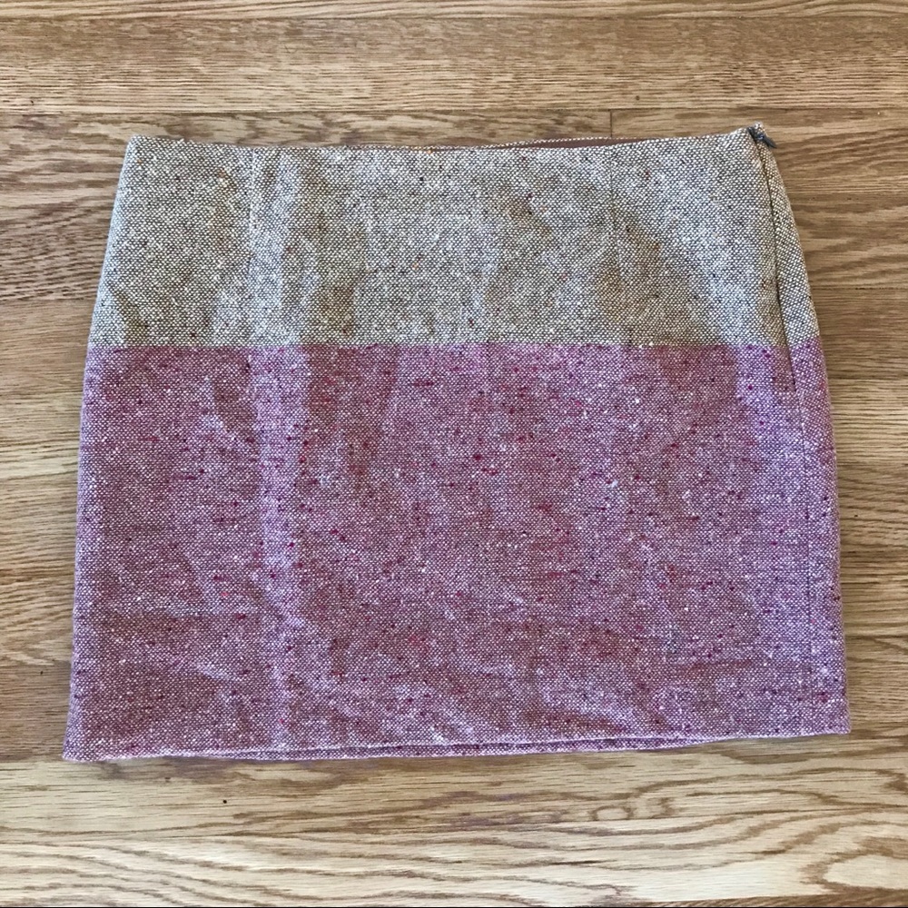 DONATED Wool mini skirt